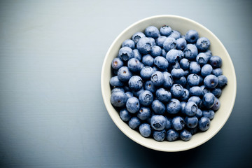 Blaubeeren Schüssel