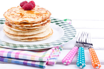 stack of pancakes