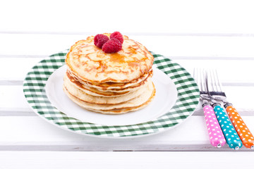 stack of pancakes