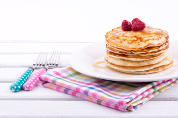stack of pancakes