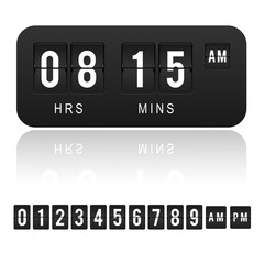 Countdown timer, clock, orologio