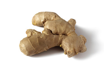 ginger isolated on white