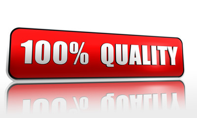 hundred percent quality