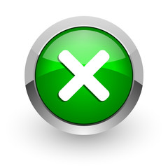 Obraz premium cancel icon