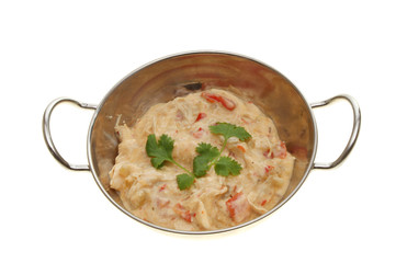 Curry in a balti dish