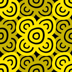 Background - Black & Yellow