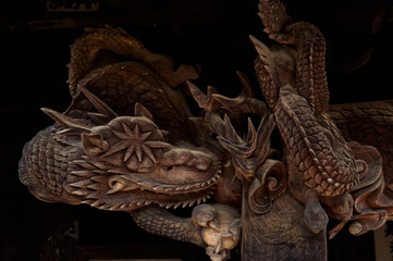 Fototapeta premium 木彫