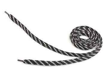 Colorful shoelaces isolated on white