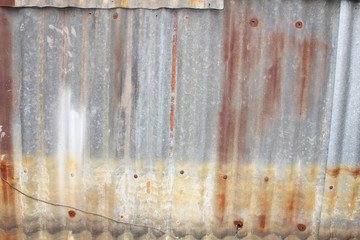 Rusty wall, Thailand.