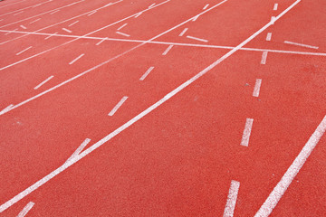 Fototapeta premium Running Tracks