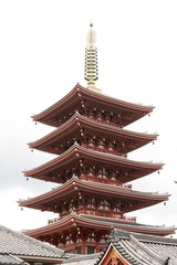 Fototapeta na wymiar Senso-ji temple Tokyo