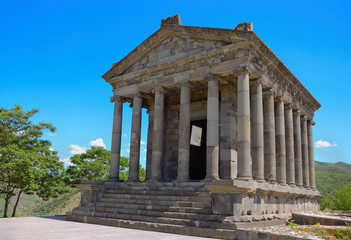 Fototapeta na wymiar Starożytna Garni kompleks świątynny. Armenia.