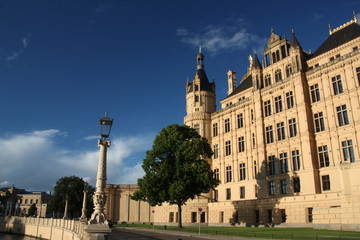 Fototapeta na wymiar Schweriner Schloss