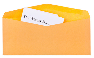 The winner is ...