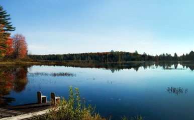 Obraz premium Morning Lake