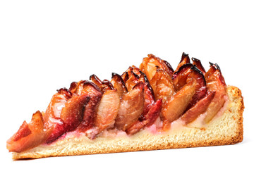 Stück Zwetschgenkuchen