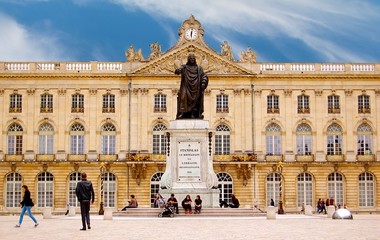 Fototapeta na wymiar Place Stanislas w Nancy, Lotaryngia, Francja