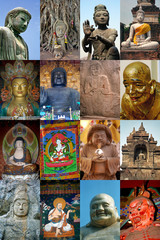 Buddhas and bodhisattvas