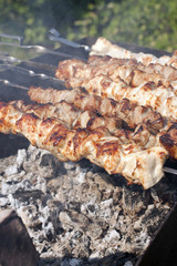Barbeque meat