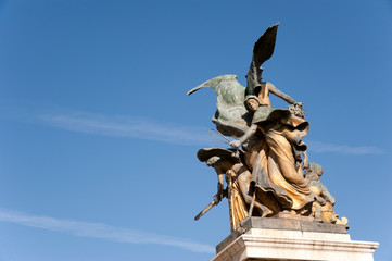 Rom Nationaldenkmal Viktor Emanuel II Detail