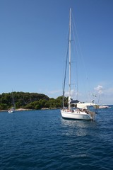 Sailboat in the Adriatic © profesja_bielsko
