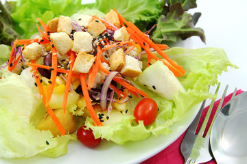Healthy salad.