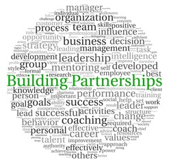Building Partnerships concept in word tag cloud - 43223174