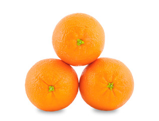 Three oranges.
