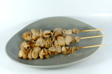Grilled_Orinji_Mushroom _With_Spicy_Dipping_Sauce