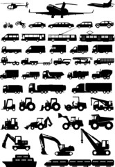 All types of transport
