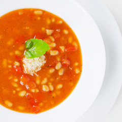 delicious vegetable soup puree