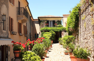 Typical San Marino street