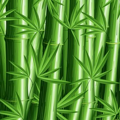Bambù Sfondo-Bamboo Pattern Background-Vector