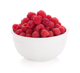 Ripe raspberries