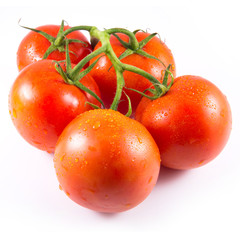 tomatoes with drops