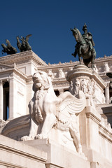 Fototapeta na wymiar Rzym Nationaldenkmal Victor Emanuel II Retail