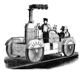 At begining Railway Story - 19th century