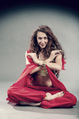 Sexy arabian dancer