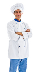 Handsome chef portrait