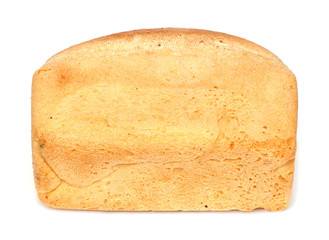 bread on a white background