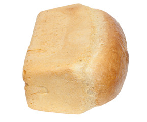 bread on a white background