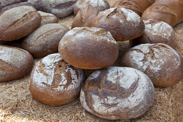 Freshly baked bread