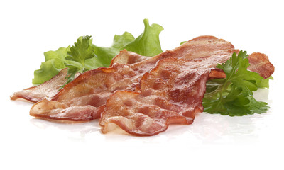Fried bacon