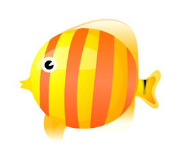 vector icon fish