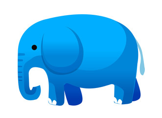 vector icon elephant