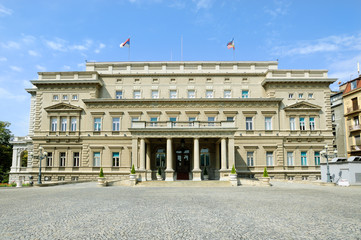 Fototapeta premium Belgrade city hall