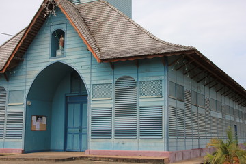 Guyane - Eglise de Mana