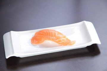 salmon sushi