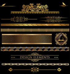 Design golden elements