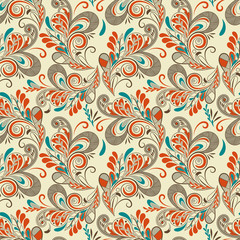 vector seamless floral pattern
